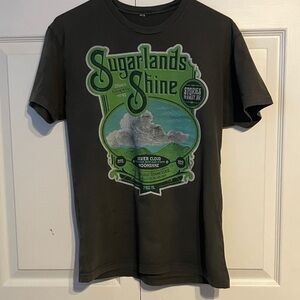 Men’s Sugarland Shine Black and Green Graphic Tee